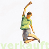 jumping green