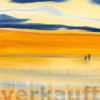 in die sonne hinein