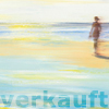 sonnenlicht flimmert am horizont